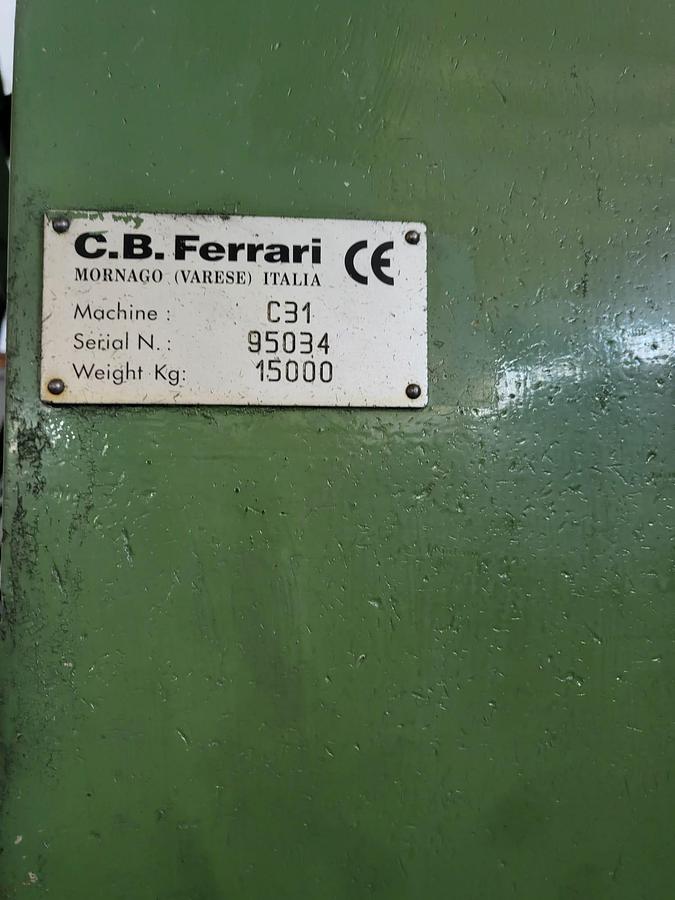 Usato Centro di Lavoro C.B.Ferrari C 31 cnc