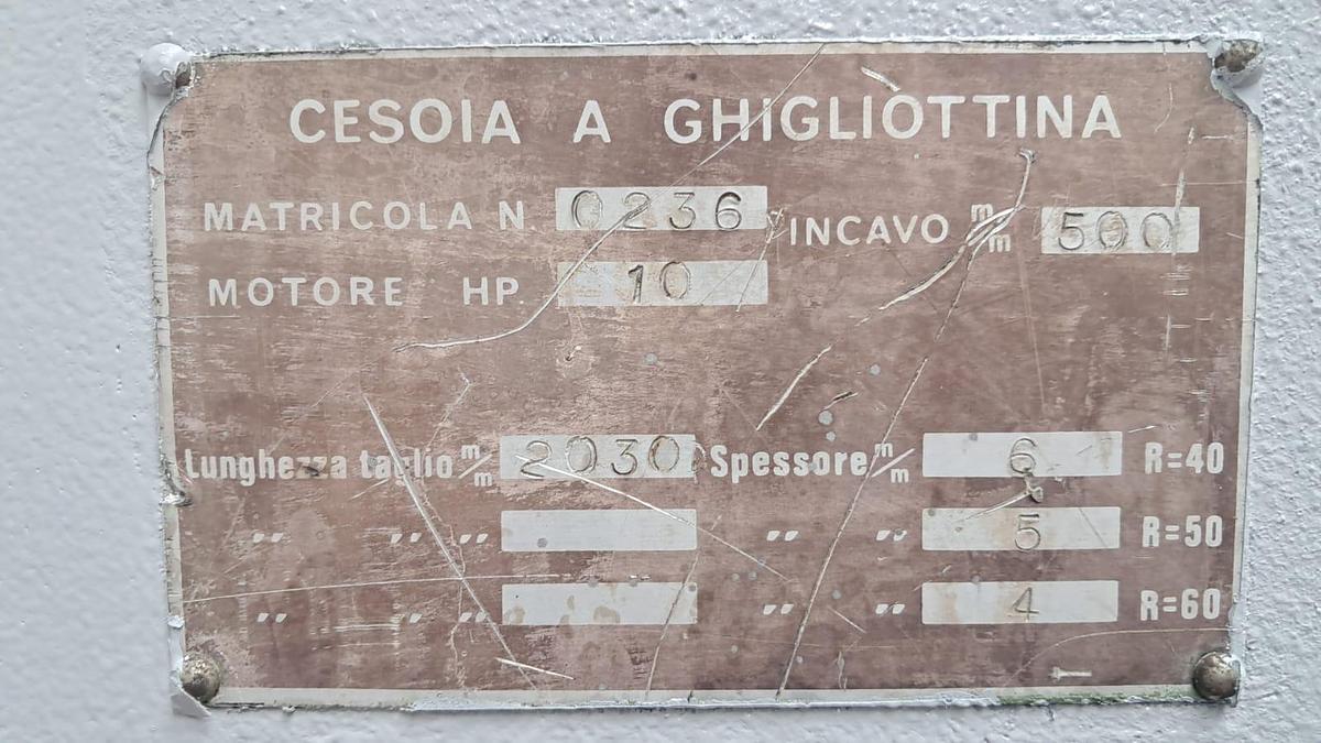 Usato Cesoia Romea 2050 x 5/6