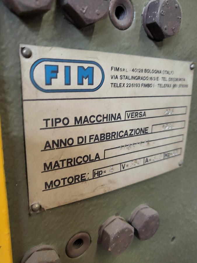 Usato Scantonatrice Fim 206