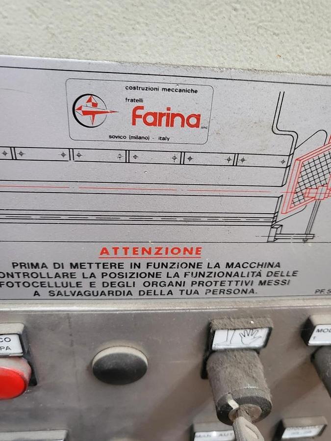 Usato Piegatrice Farina 4175 x 80