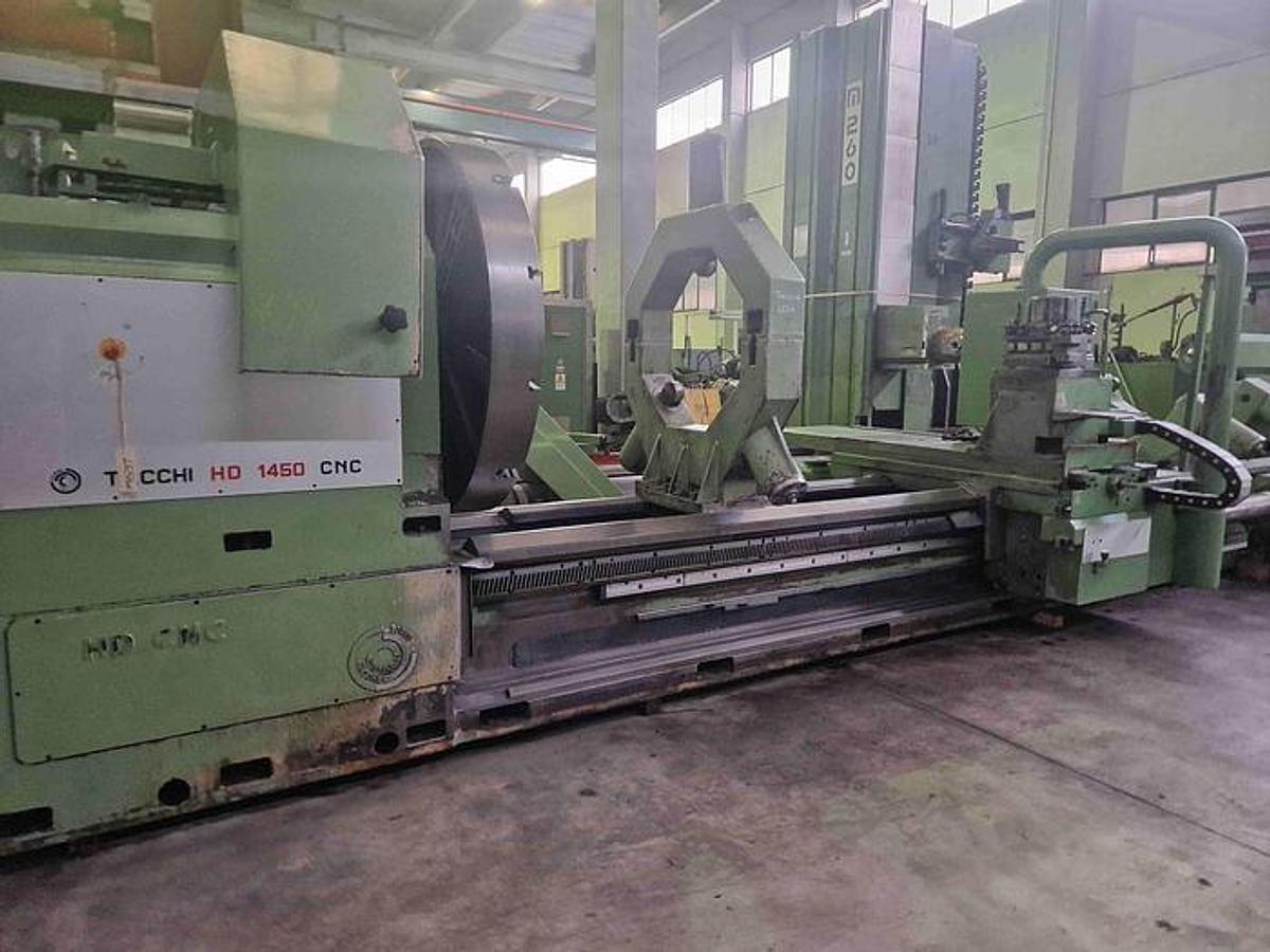 Gebruikt 1991 Tornio Parallelo Tacchi Hd 1450 Cnc – 6000 X 800