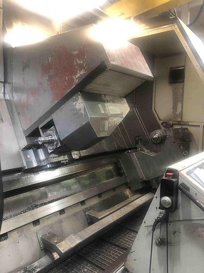 Gebruikt 1997 Tornio Parallelo A Bancale Inclinato Multitasking Wfl Mill-Turn M 100 X 3000 Cnc