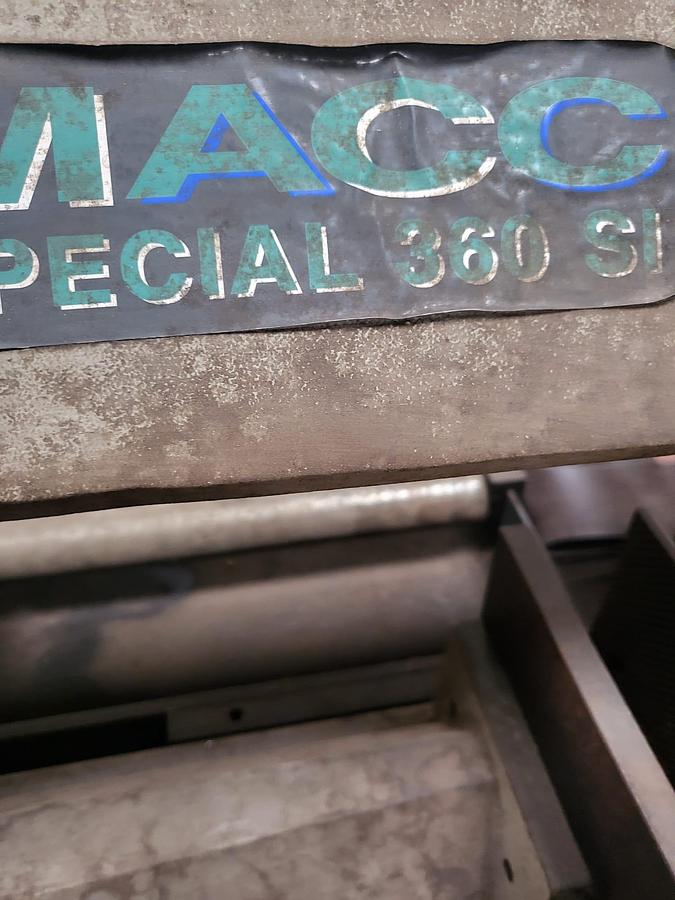 Usato Seghetto a Nastro Macc 360 SI