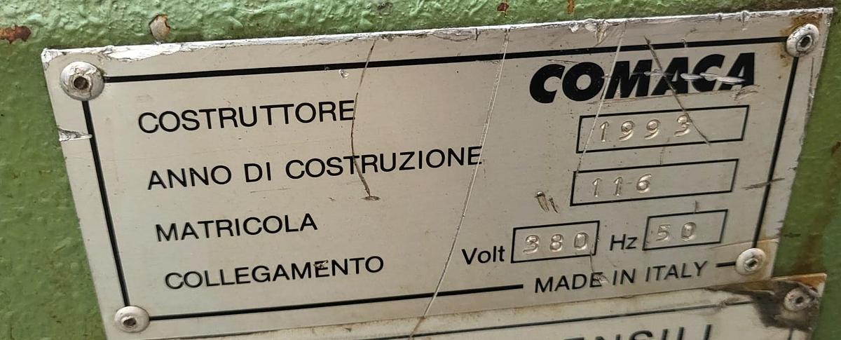 Usato Scantonatrice Comaca Var 250 Angolo Variabile