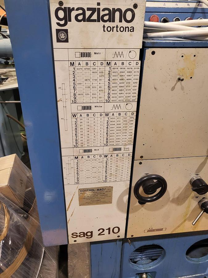Usato Tornio Graziano Sag 210