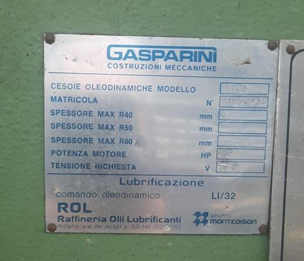Usado Cesoia Gasparini 3000 x 3-4