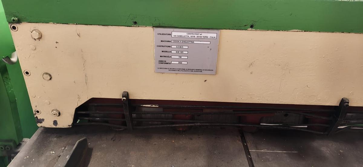 Usato Cesoia Somo 1500 x 3