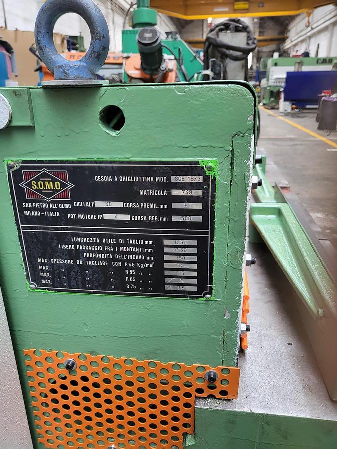 Usato Cesoia Somo 1500 x 3