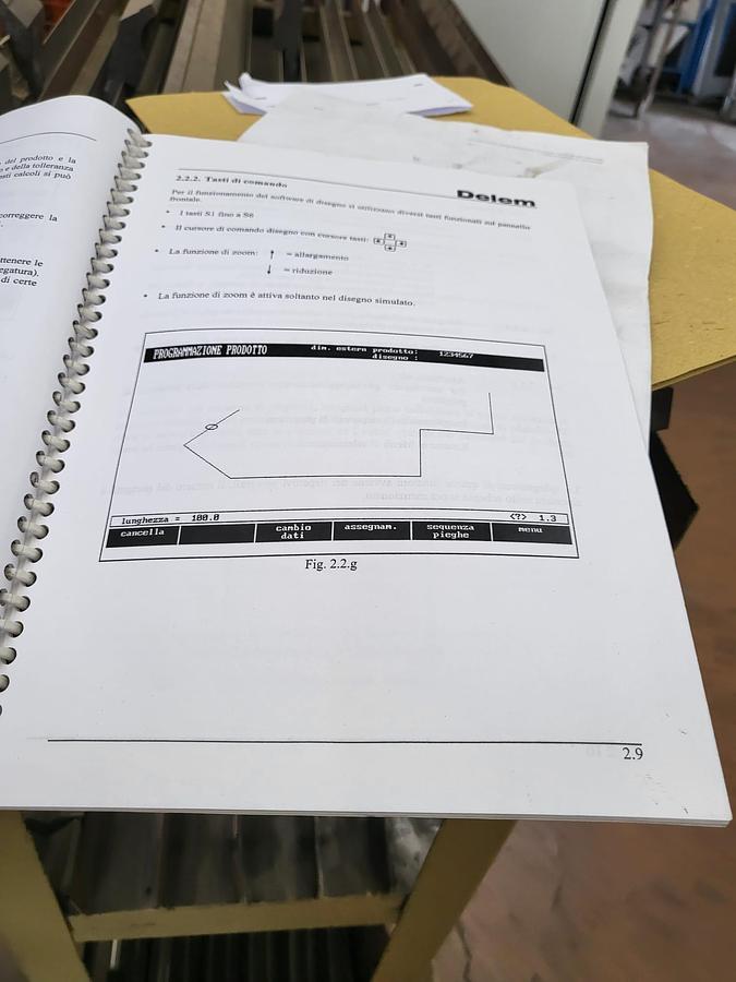 Gebruikt Piegatrice Farina 4175 x 80