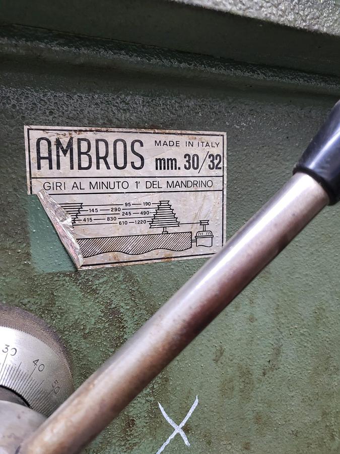 Usado Trapano a colonna Ambros