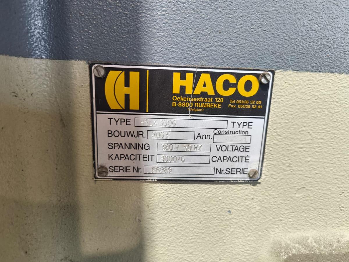 Usato Cesoia Haco 3000 x 6