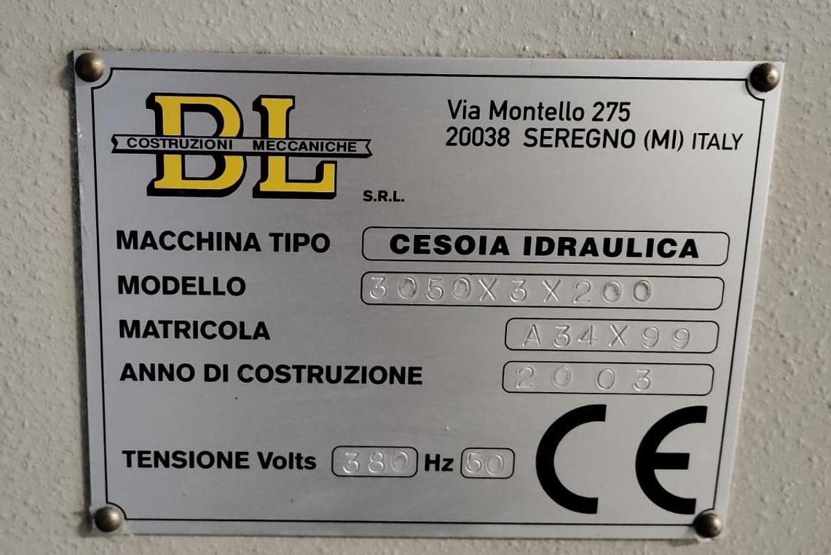 Usato 2003 Cesoia BL 3000 X 3-4 Idraulica