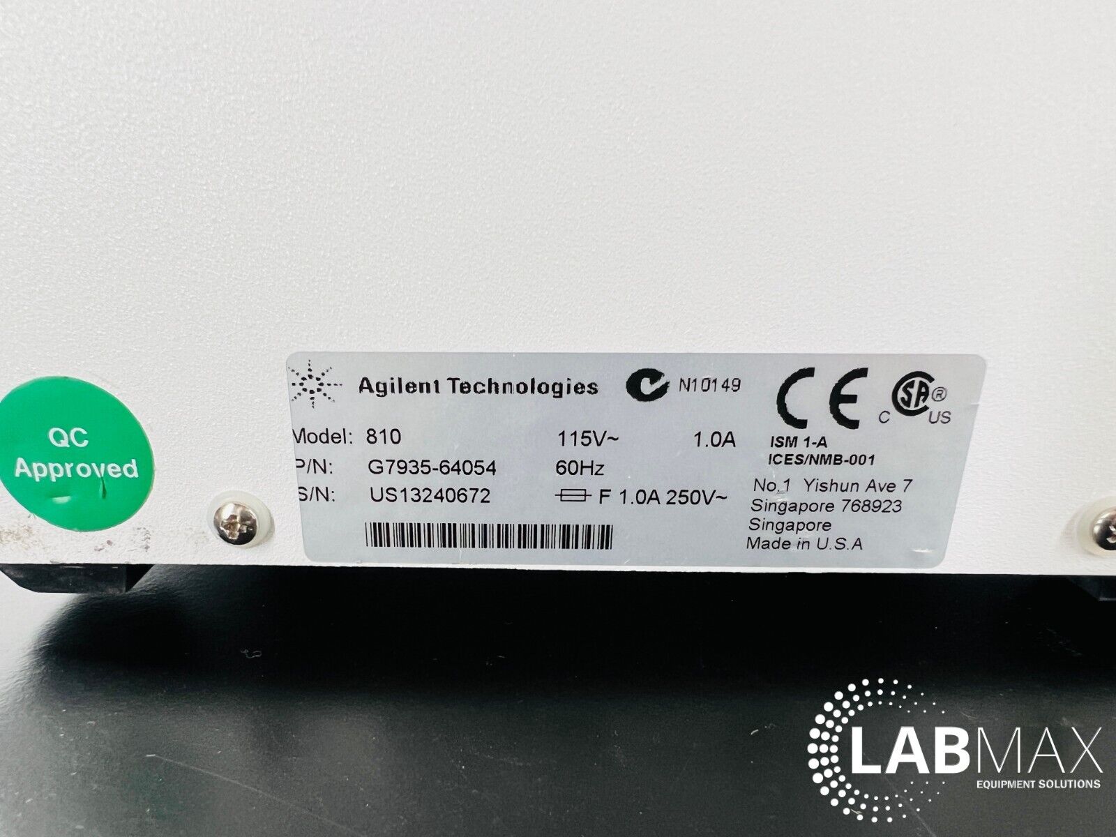 Used Agilent 810 Peristaltic Pump G7935-64054 with WARRANTY