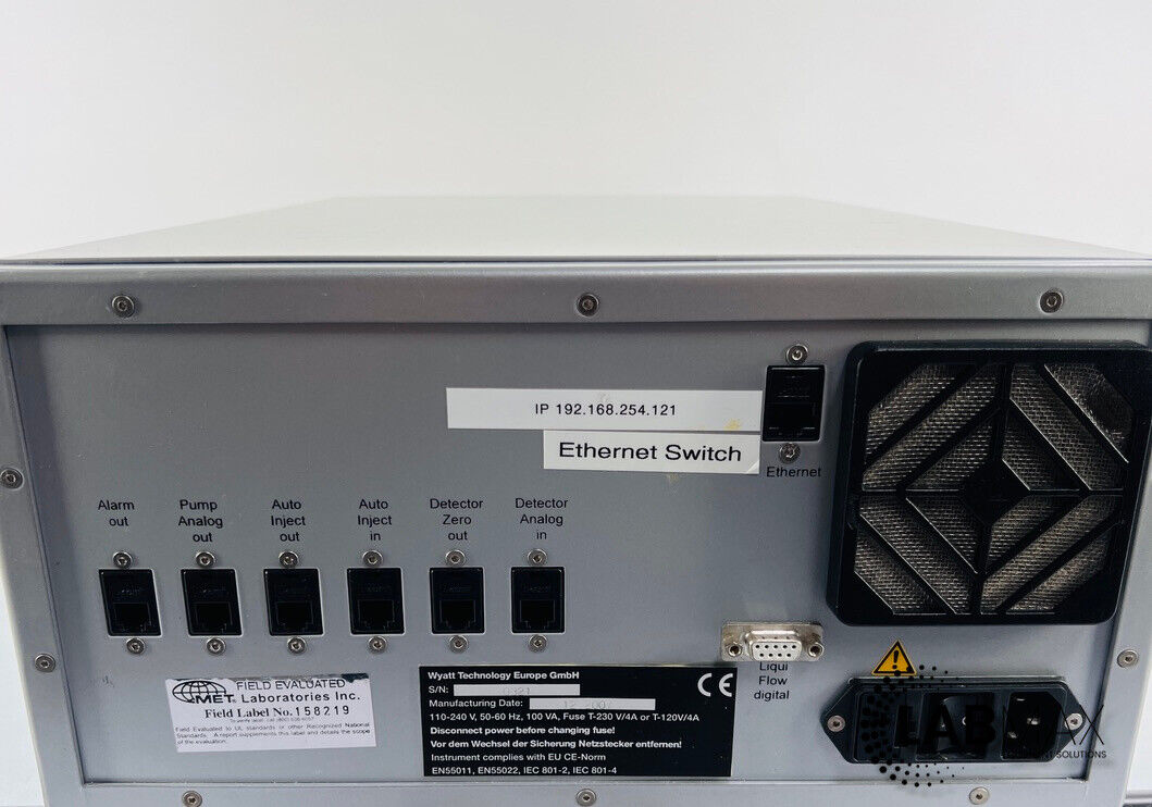 Used Wyatt Eclipse 3 Separation System Fractionator Detector with WARRANTY