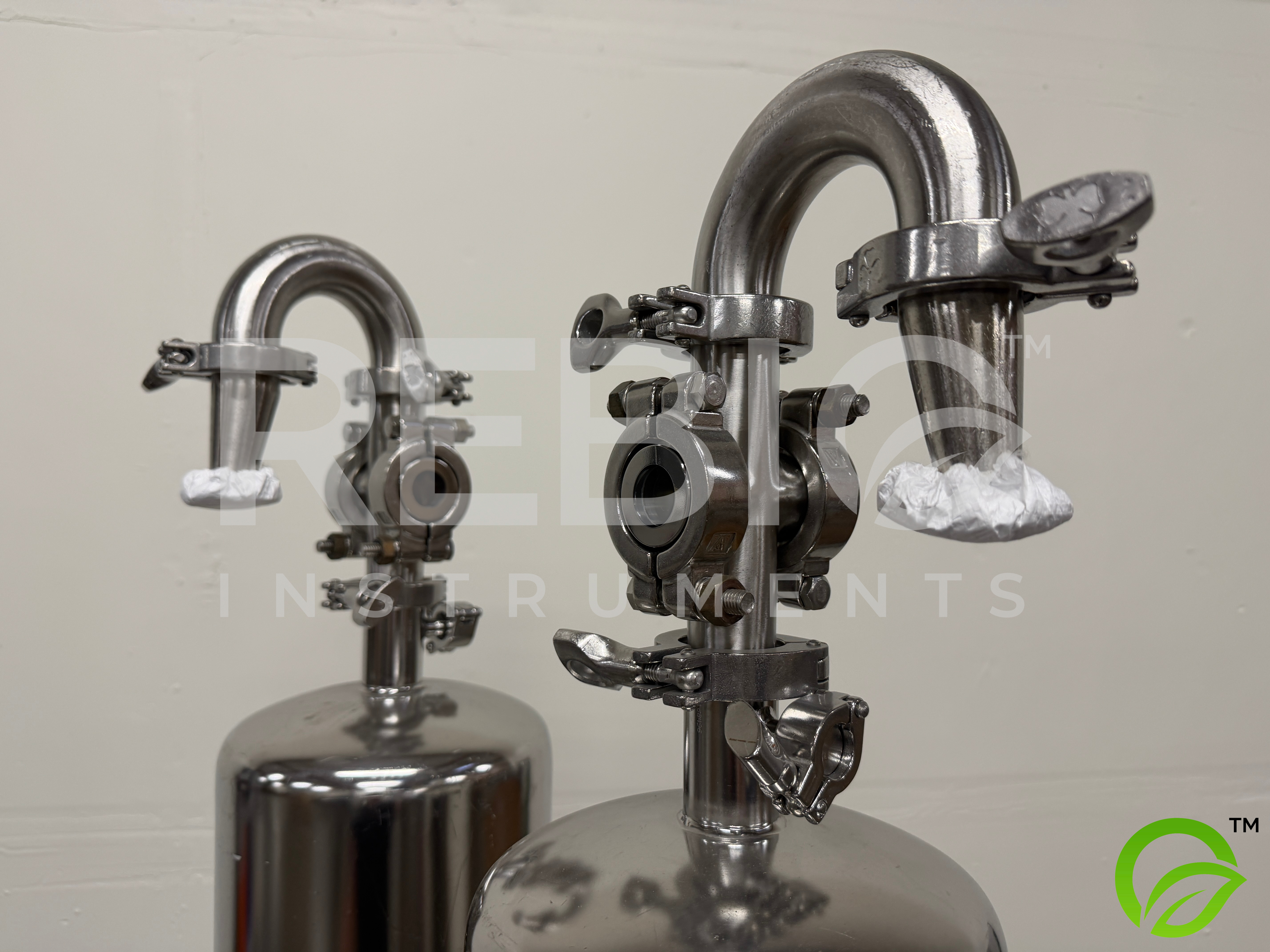 Used Pall / Biokinetics Dual Column Chromatography Skid F-2601 | Millipore SS Filter Housings | 316SS | Manual Valve Array | Mobile Pharma Cart 