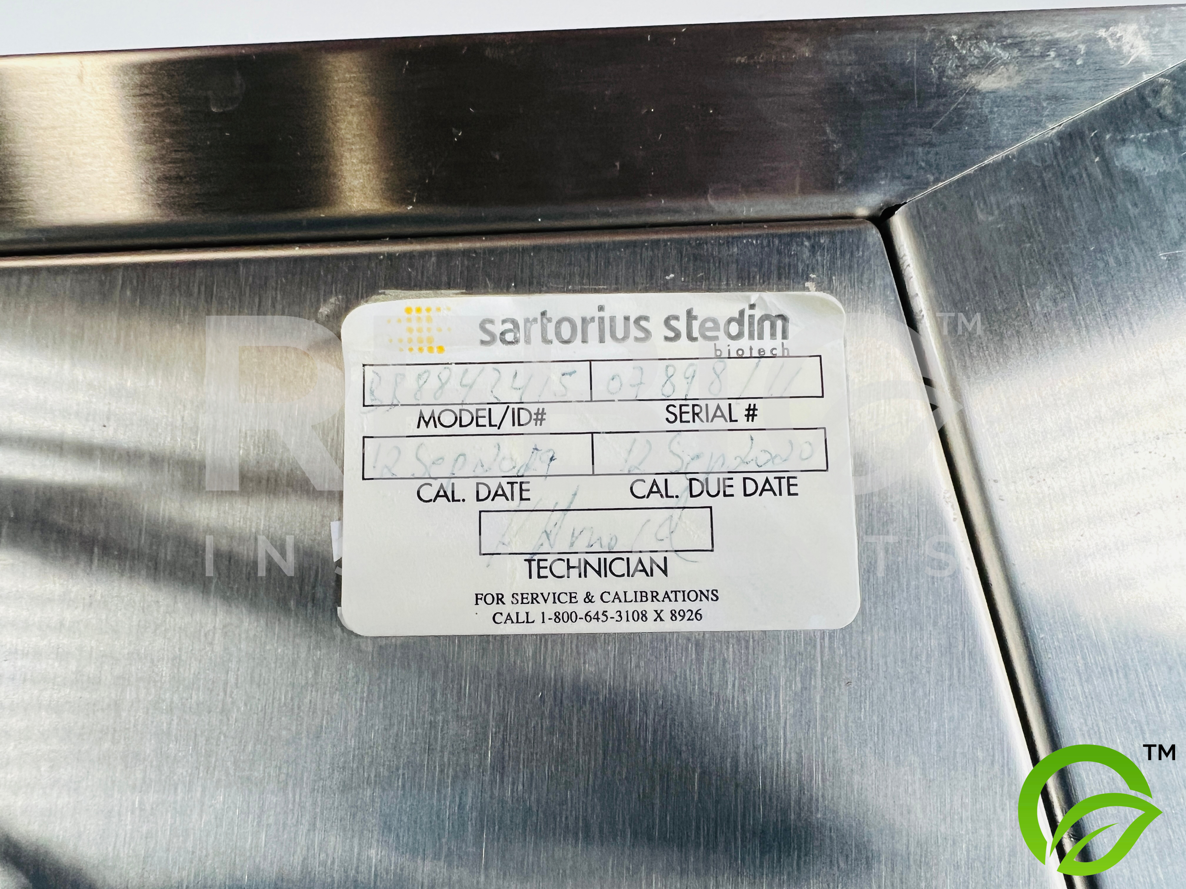 Used Sartorius Biostat B-Plus 8843415 Benchtop Bioreactor with Accessories