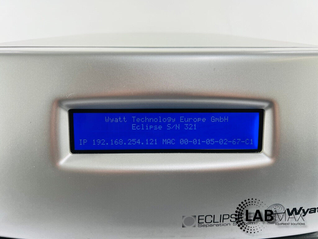 Used Wyatt Eclipse 3 Separation System Fractionator Detector with WARRANTY