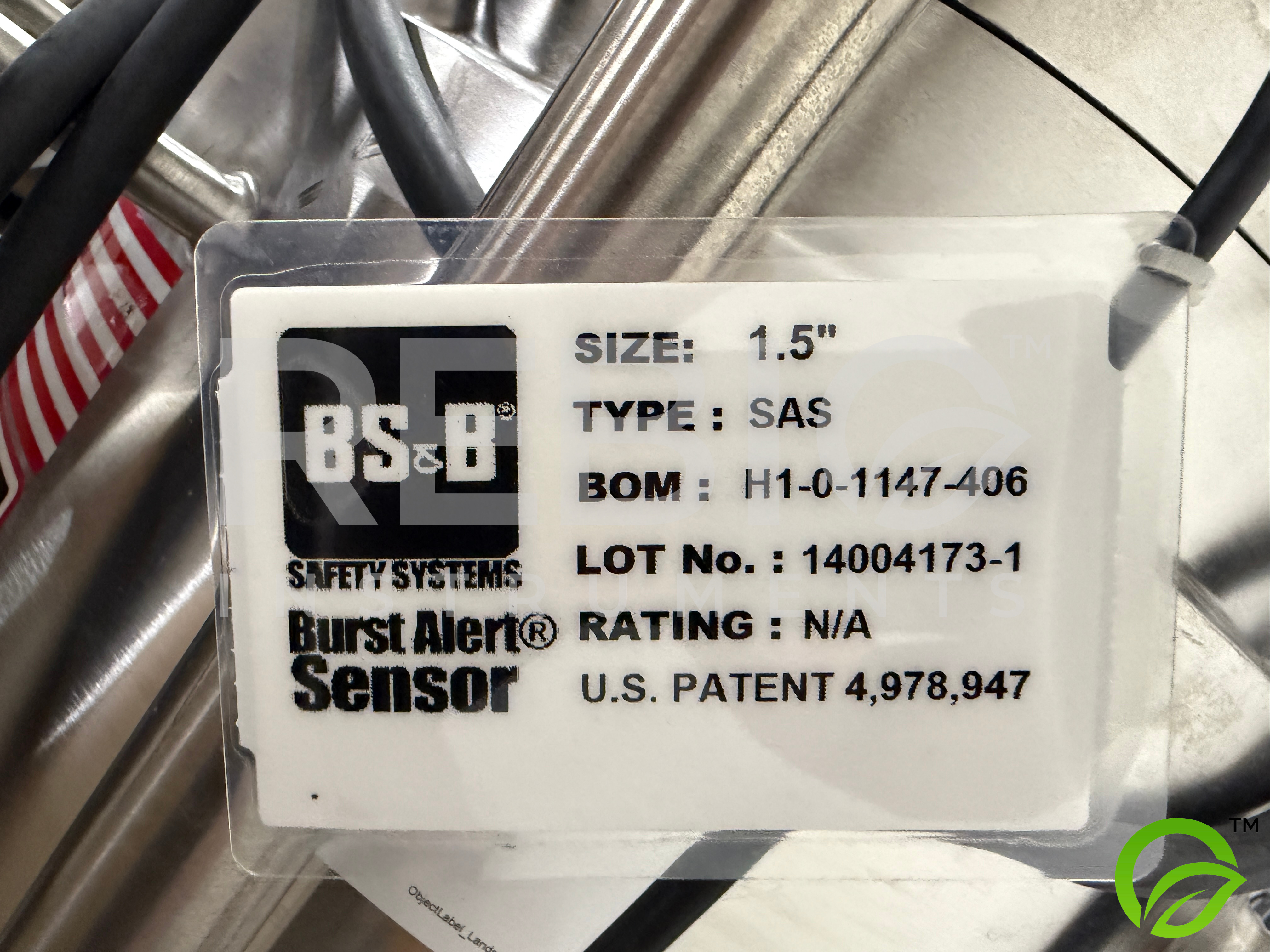 Used DCI / Abgenix 50L Jacketed 316L SS Pressure Vessel Skid CP-3050 | ASME Certified | Vega PULS43 Radar Level | Lumiglas Sight Glass | BS&B Burst Disc | Mobile Pharma Cart