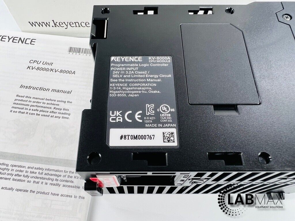 Keyence KV-8000A Programmable Logic Controller KV-8000 NEW with WARRANTY