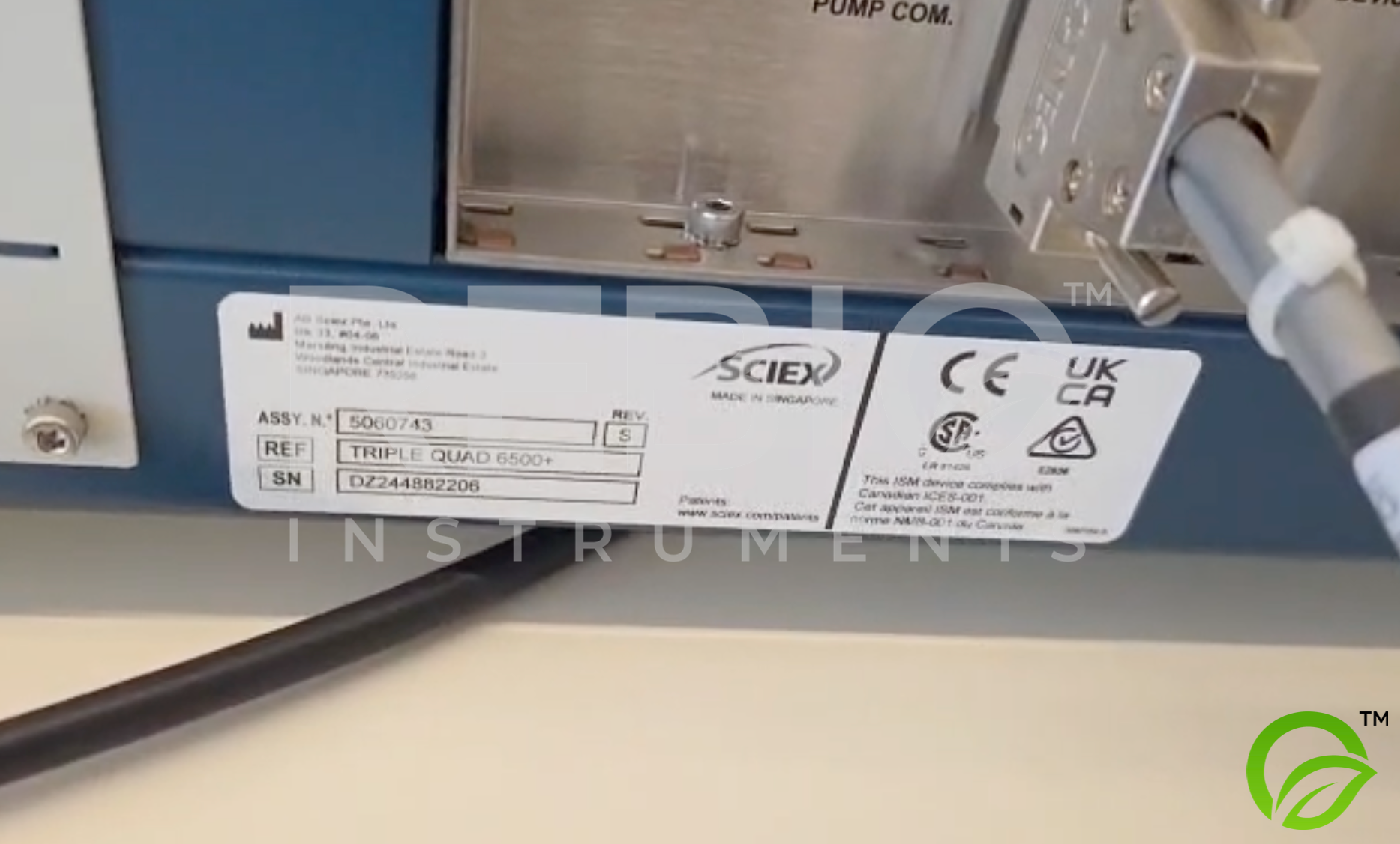 Used Sciex Echo MS with Triple Quad 6500+ LC/MSand Software 