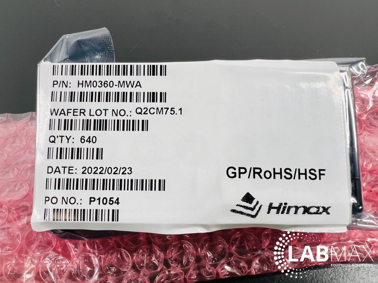 (Tray of 640) Himax HM0360-MWA CMOS with Processor Image Sensor SEALED NEW