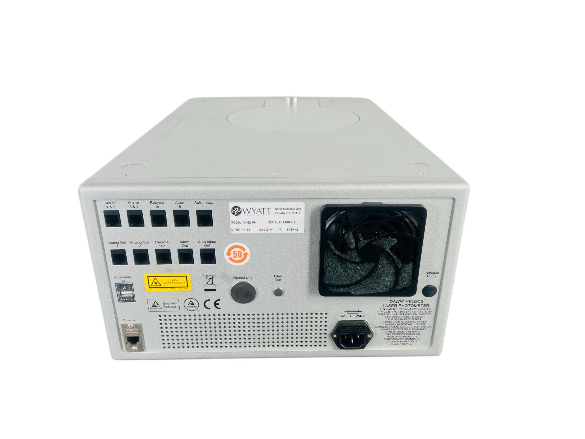 Used Wyatt Technology Dawn Heleos-II WH2-08