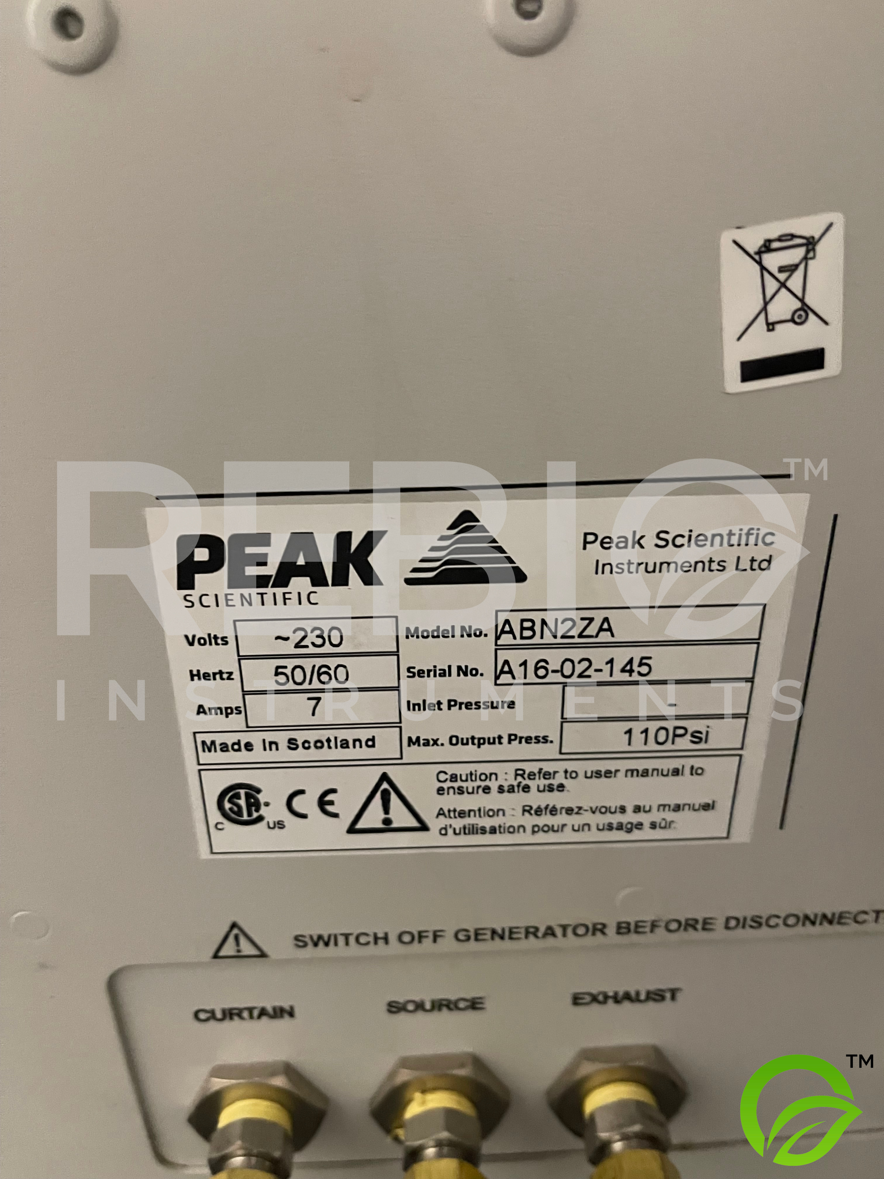 Used AB SCIEX Triple Quad 4500 LC-MS/MS — Shimadzu Nexera XR UHPLC, Peak Generator, with Analyst & MultiQuant