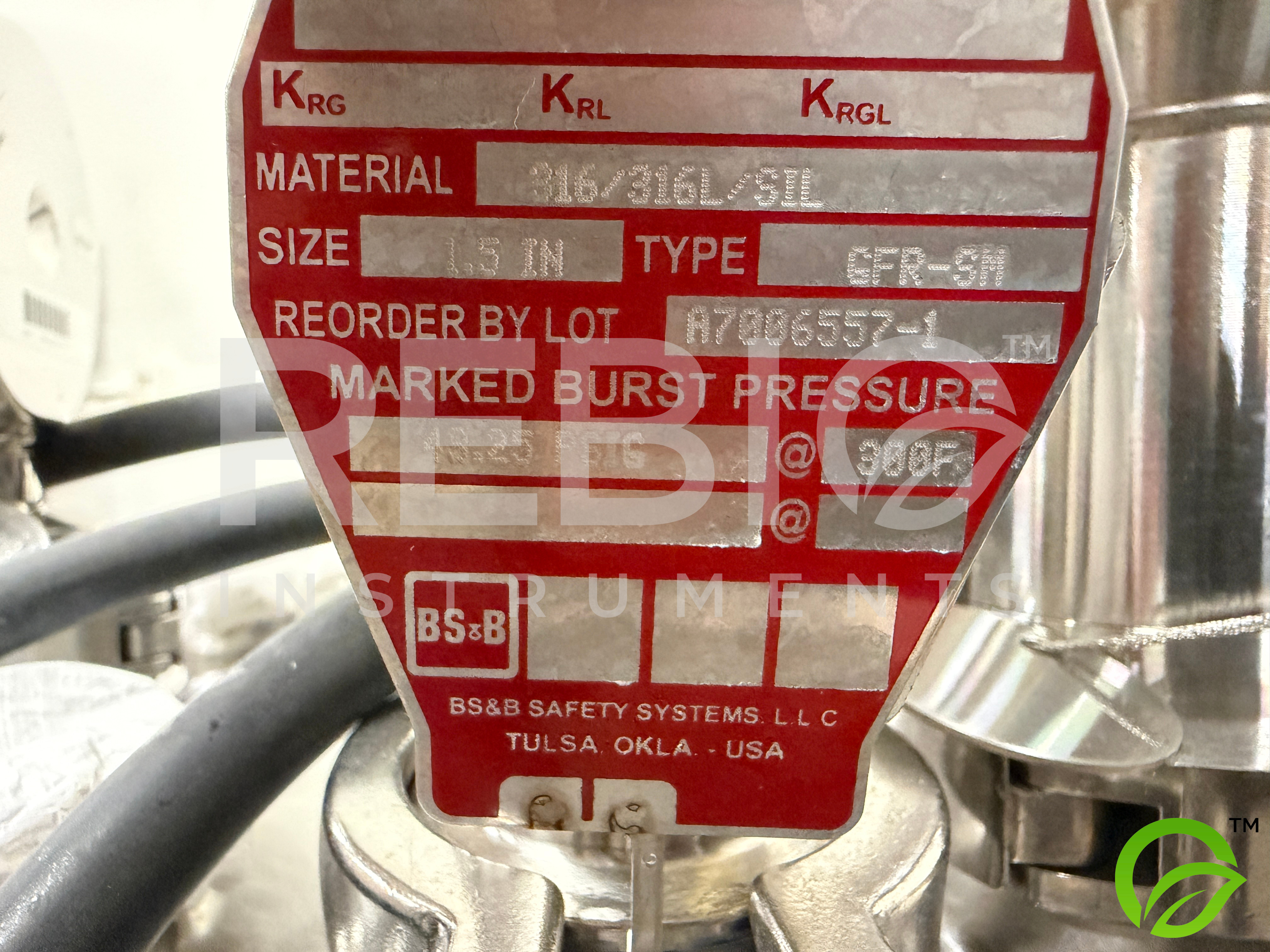 Used DCI / Abgenix 50L Jacketed 316L SS Pressure Vessel Skid CP-3050 | ASME Certified | Vega PULS43 Radar Level | Lumiglas Sight Glass | BS&B Burst Disc | Mobile Pharma Cart
