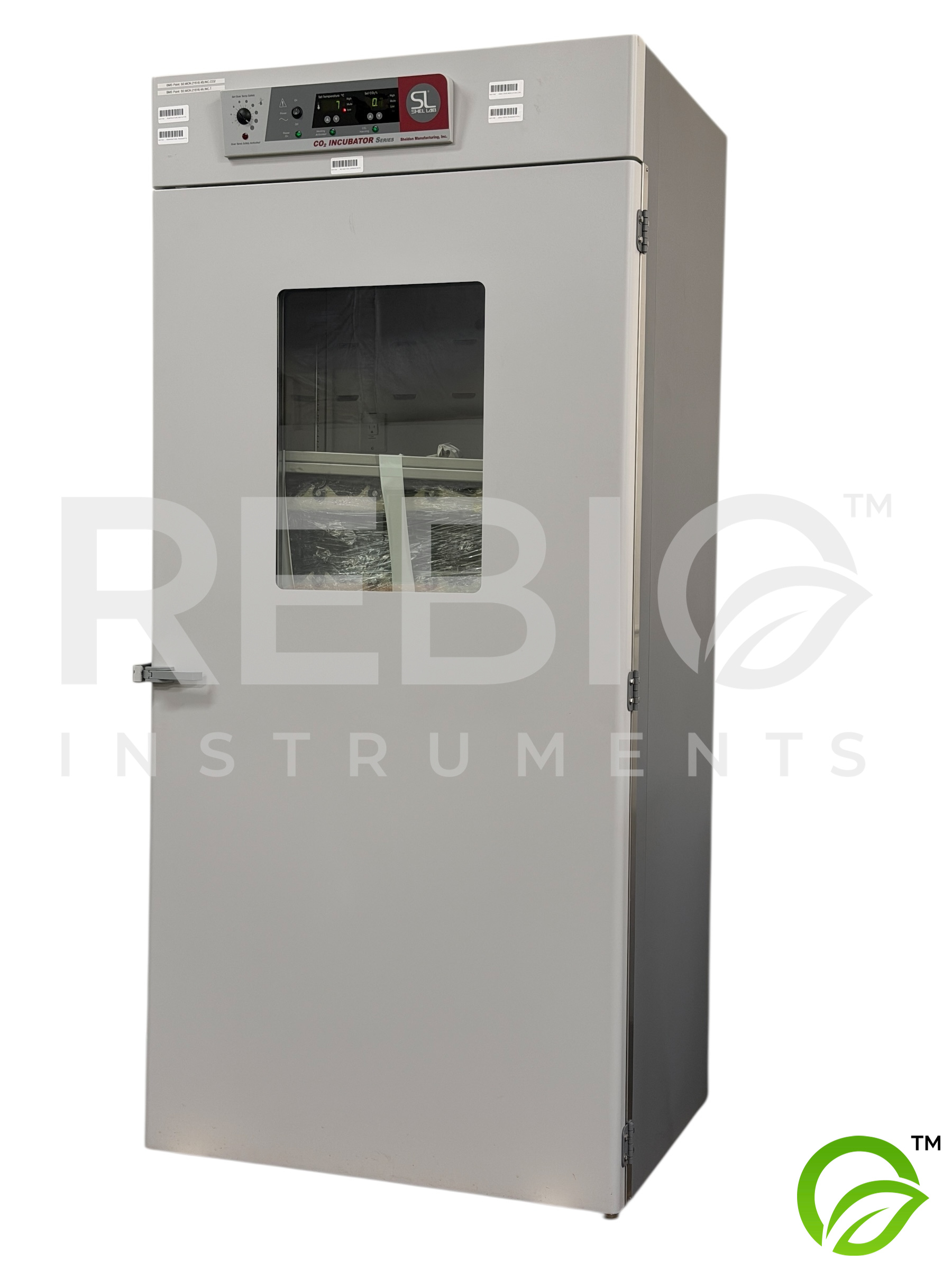 Used Shel Lab CO2 Incubator with SCI ERA Fixed Frame Cell Production Roller 