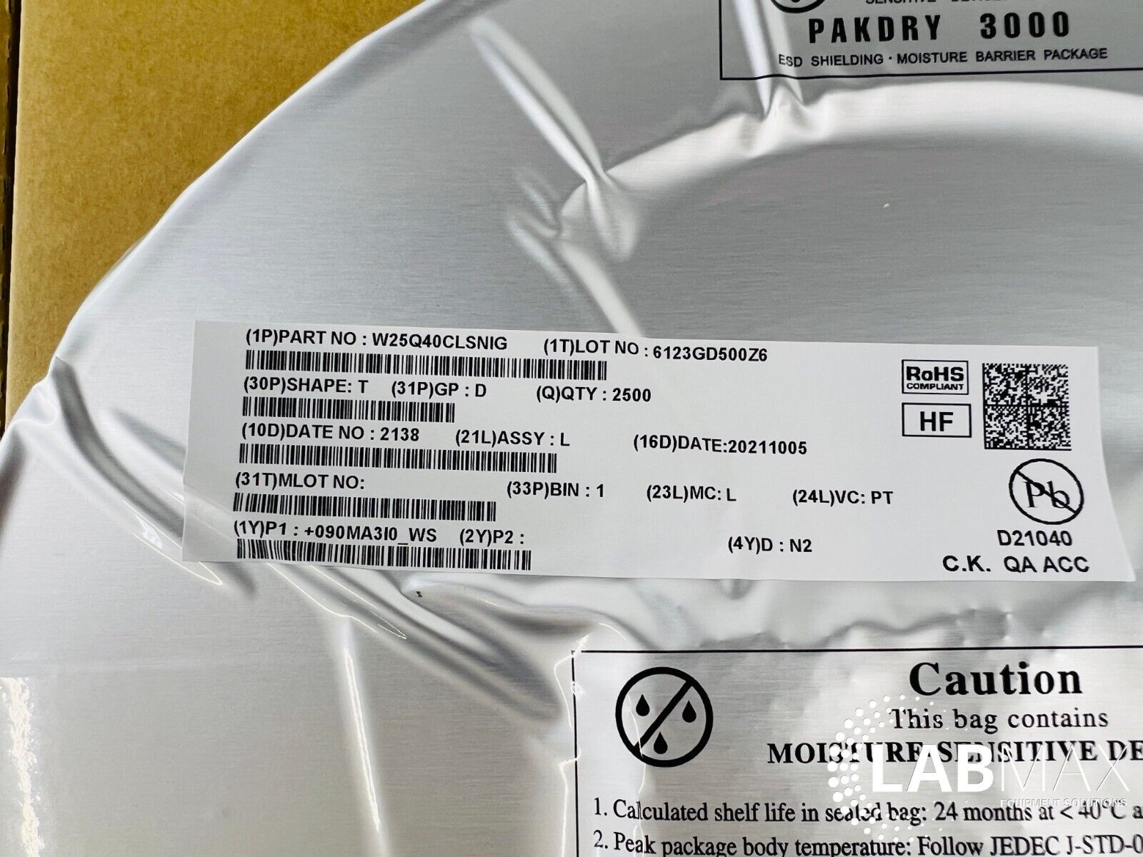 (Reel of 2500) Winbond W25Q40CLSNIG TR Serial Flash Memory Chip SEALED