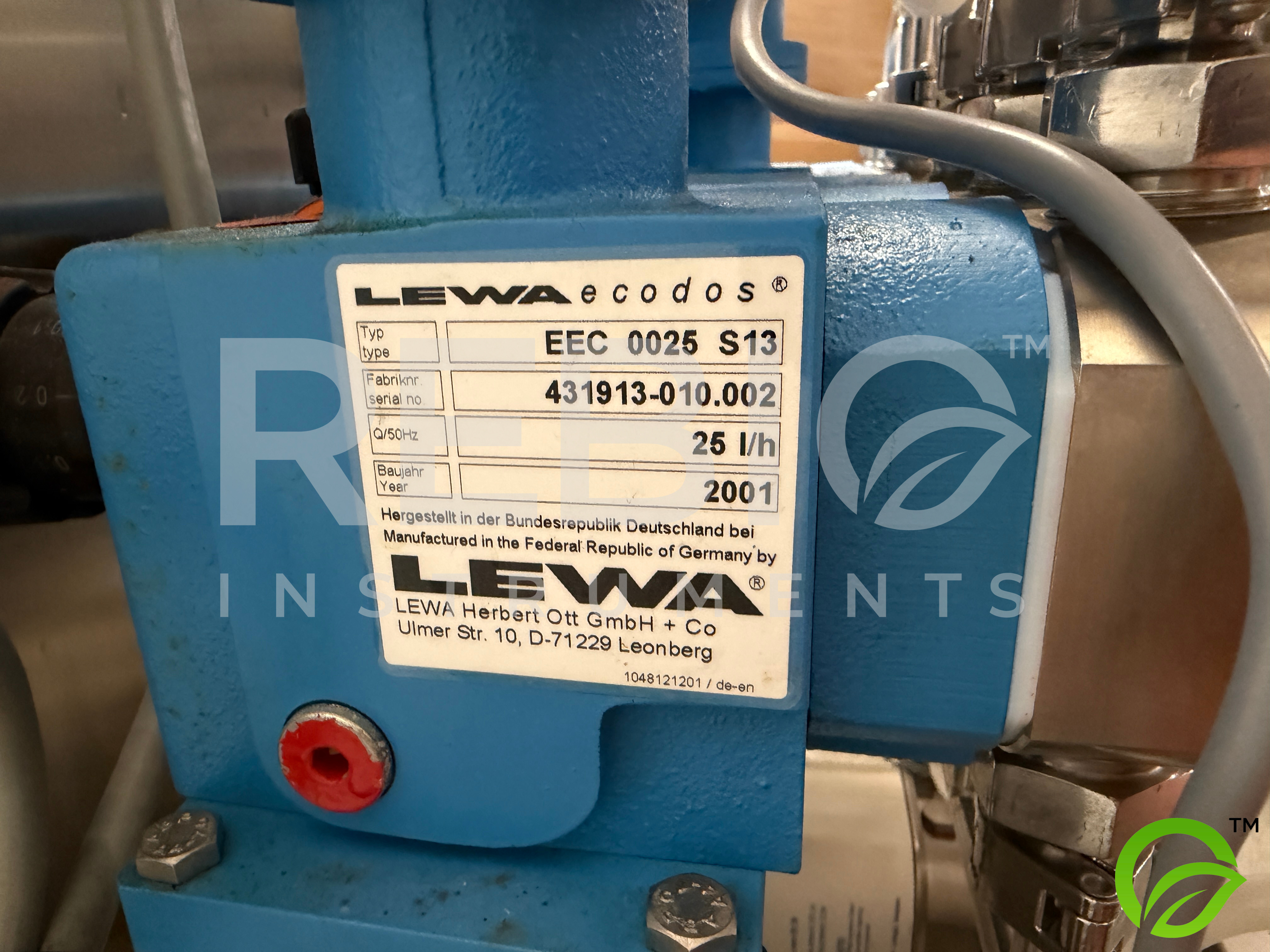 Used Amersham / GE BioProcess Chromatography Skid w/ BPG 100/500 Column, Endress+Hauser Promass, LEWA Pump