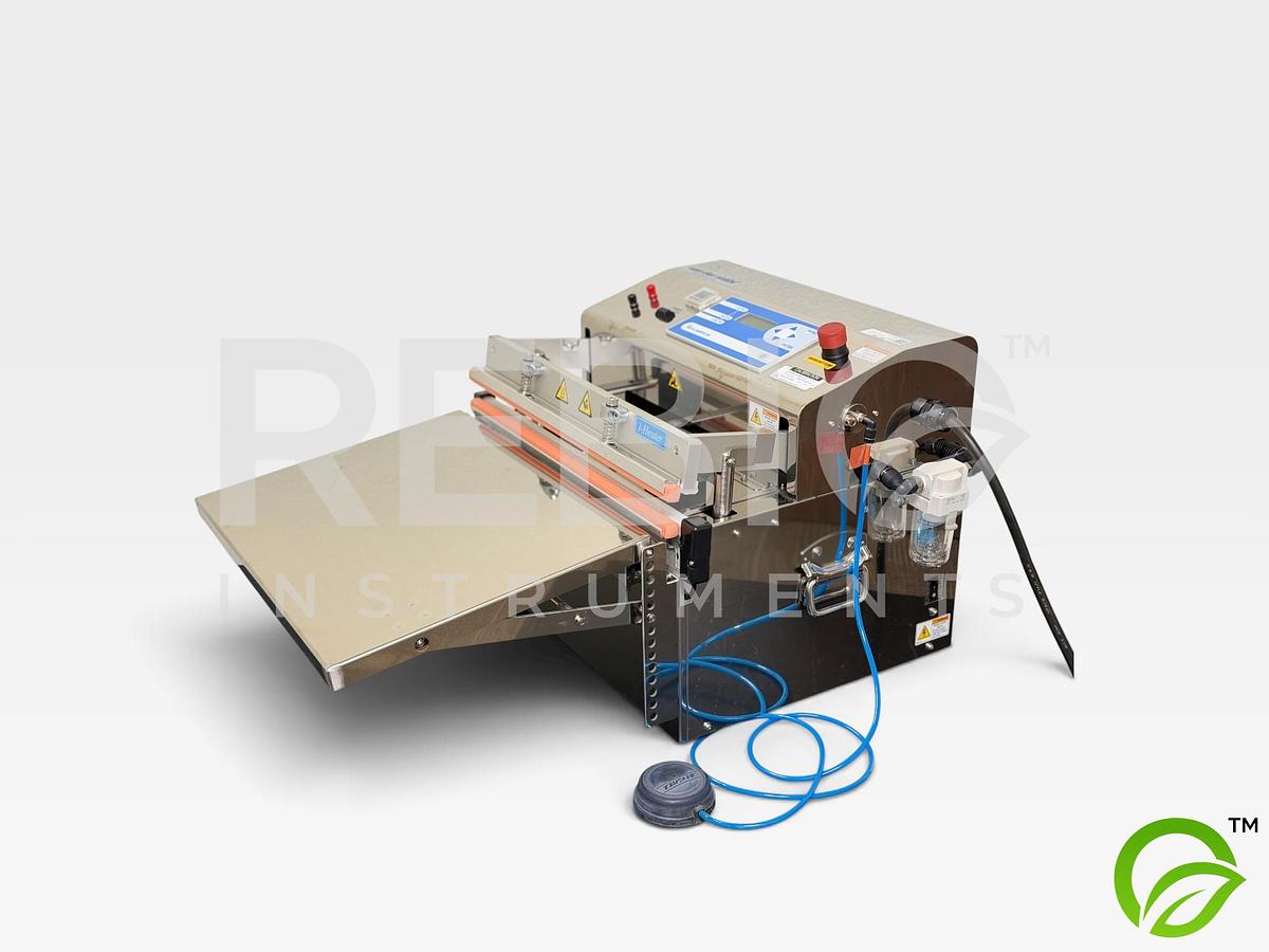 Used Van der Stahl V-460-10 Vacuum Pouch Sealer 460mm Gas Flush Device