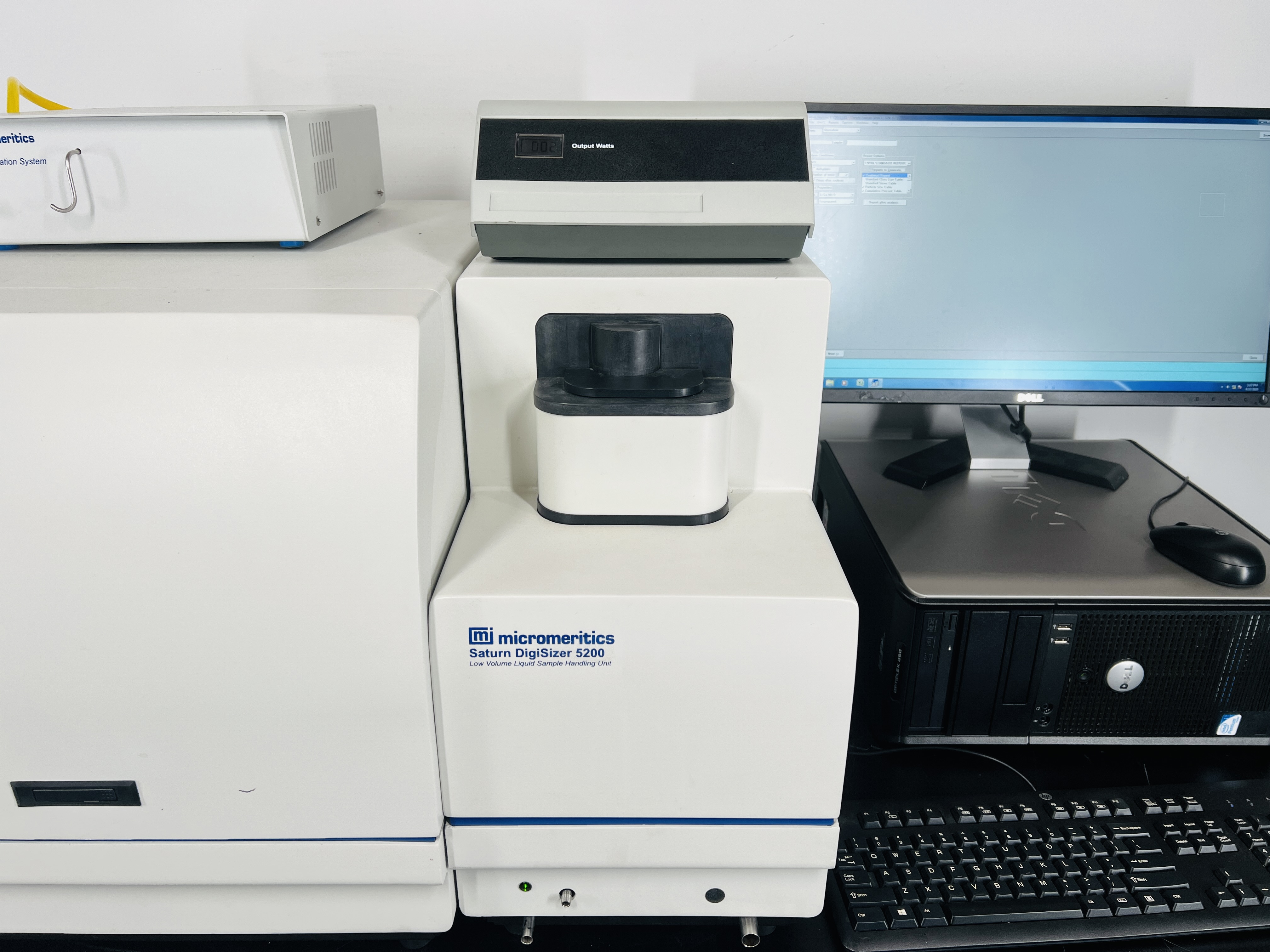 Used Micromeritics Saturn DigiSizer II Particle Size Analyzer