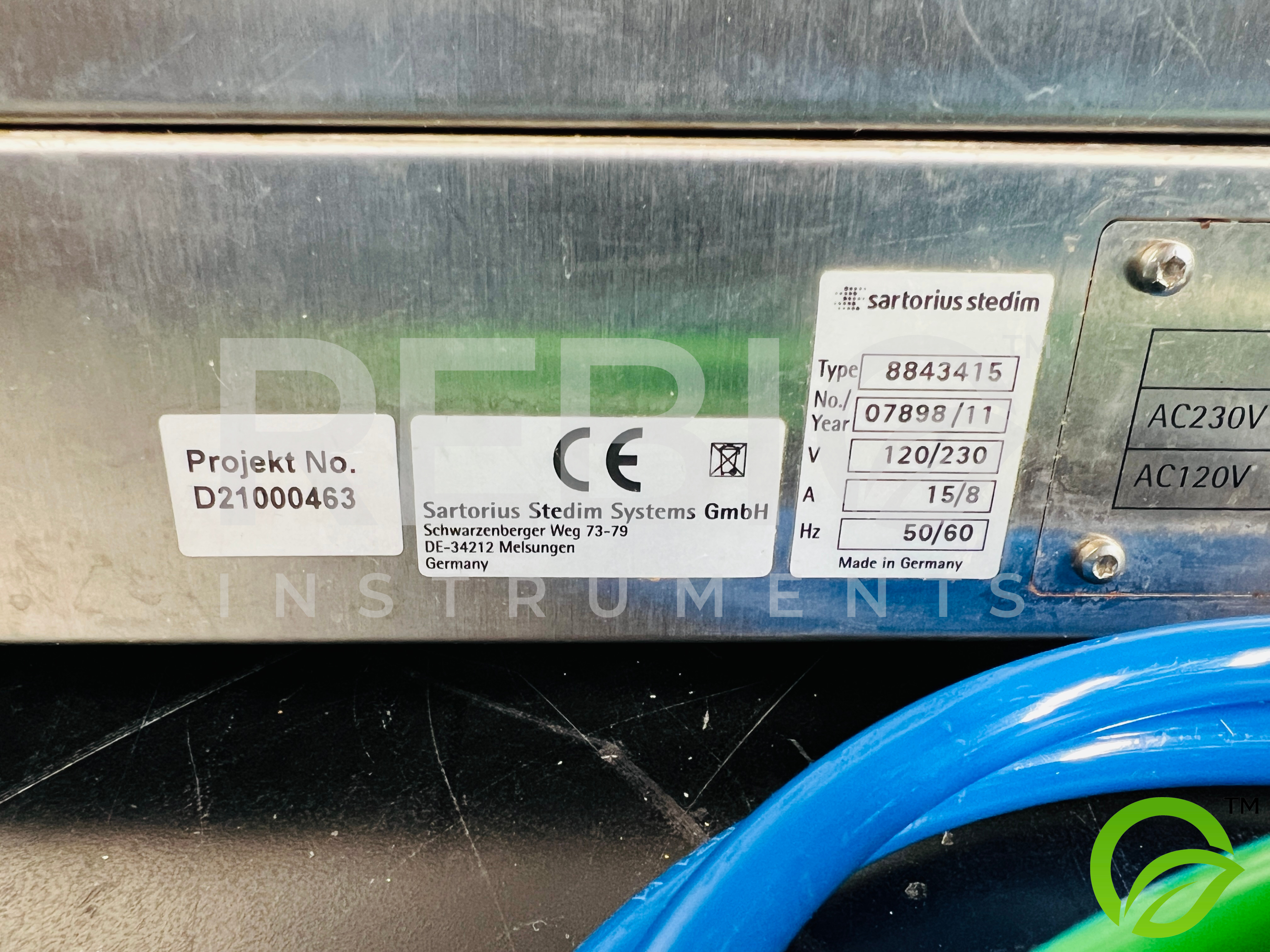 Used Sartorius Biostat B-Plus 8843415 Benchtop Bioreactor with Accessories