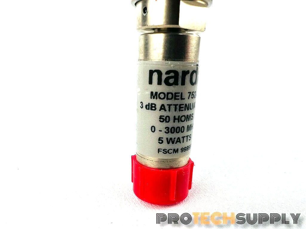 Used Narda 752-3 Attenuator 3dB Type-N Female to Male with WARRANTY
