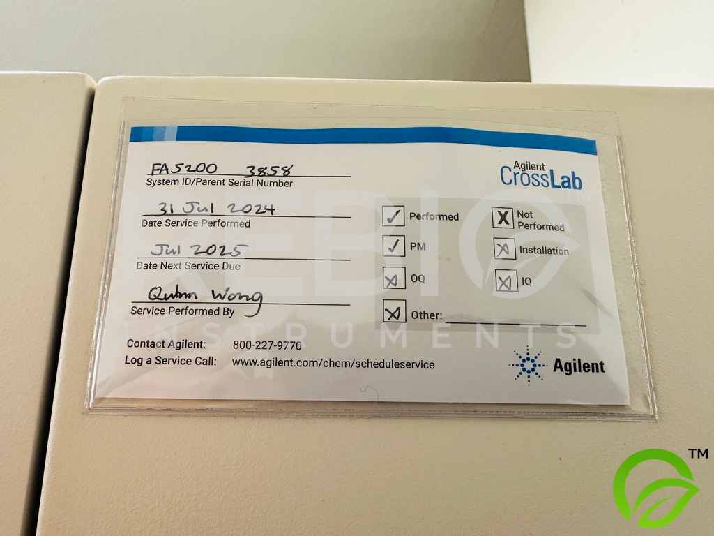 Used Advanced Analytical Agilent 5300 Fragment Analyzer Automated CE System 