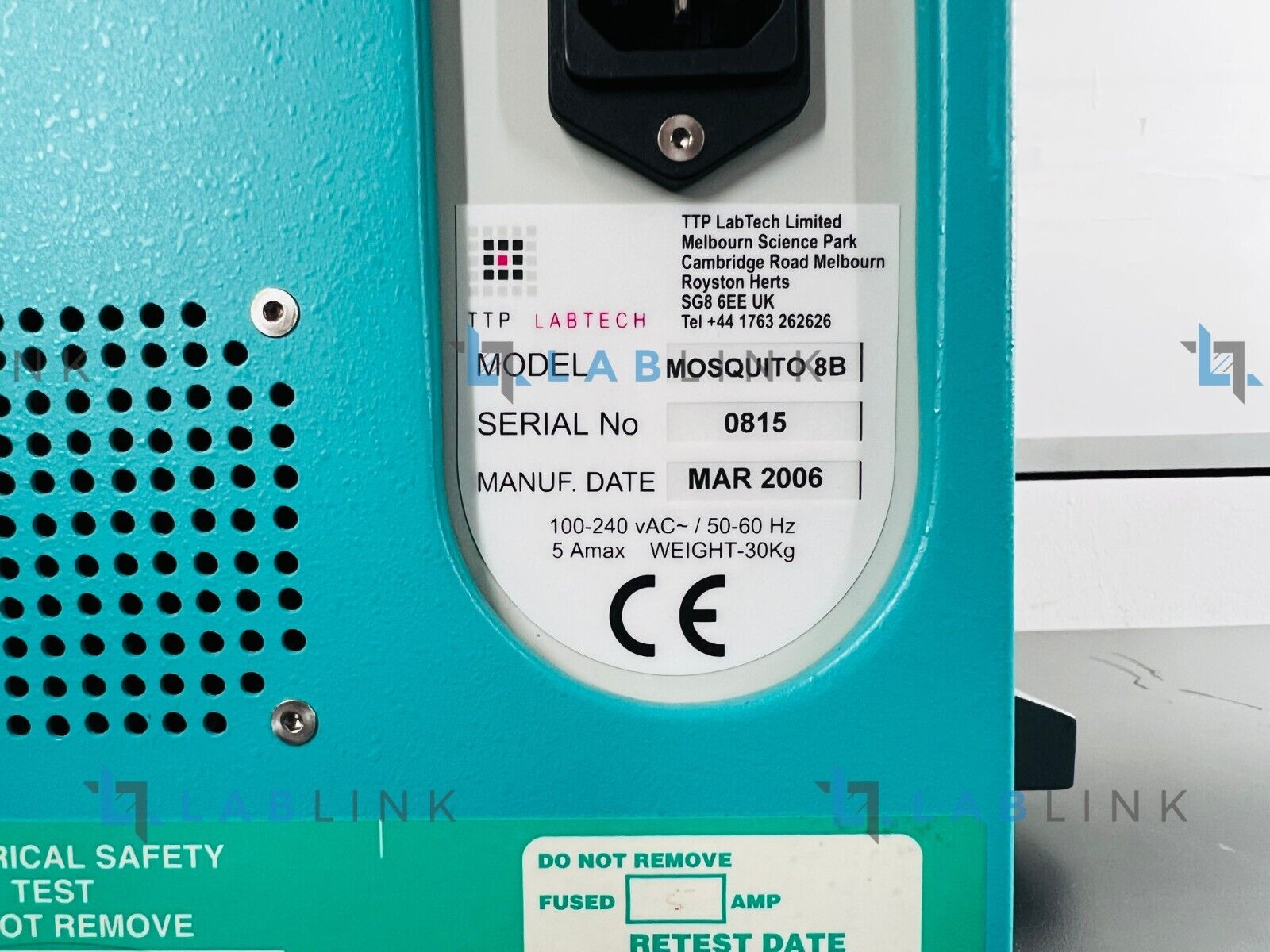 Used TTP Labtech Mosquito 8B Liquid Handling Robot with WARRANTY