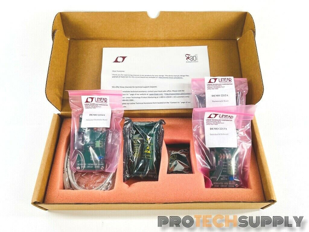 Linear Demo Circuit board 2209A 2214A 2213A 2212A RTD Thermocoupler Thermistor