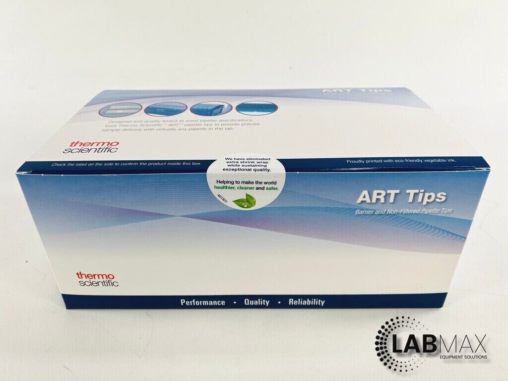 Thermo 200uL 2069G ART 200G Barrier Tip Wide Bore Genomic 10 Racks (960 Tips)