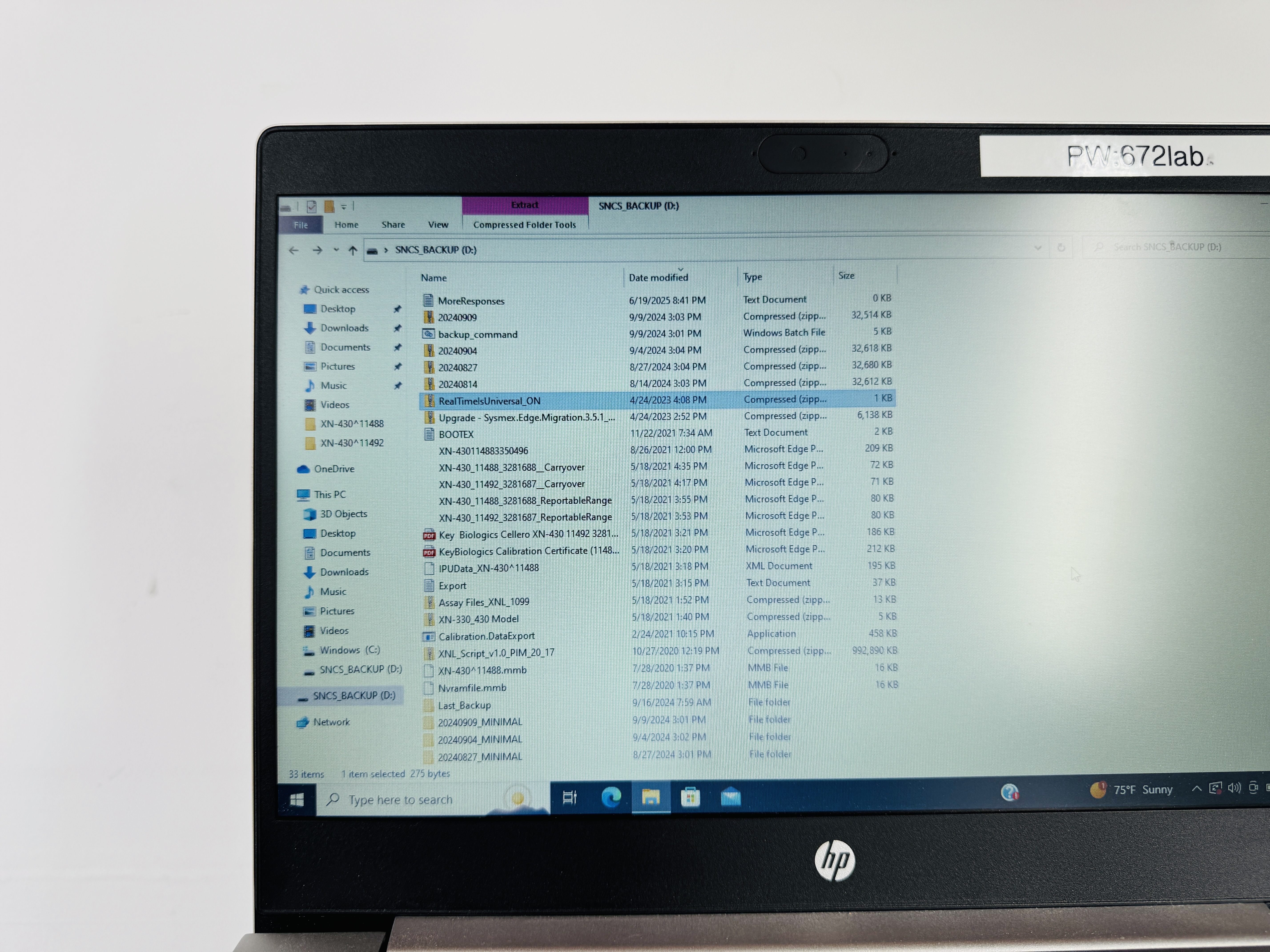 Used Sysmex XN-430 Hematology Analyzer + PowerVar + Sofware