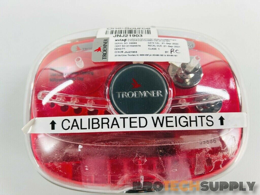 Used TROEMNER Stainless Steel Precision Calibration Weight Set INCOMPLETE 200g 100g