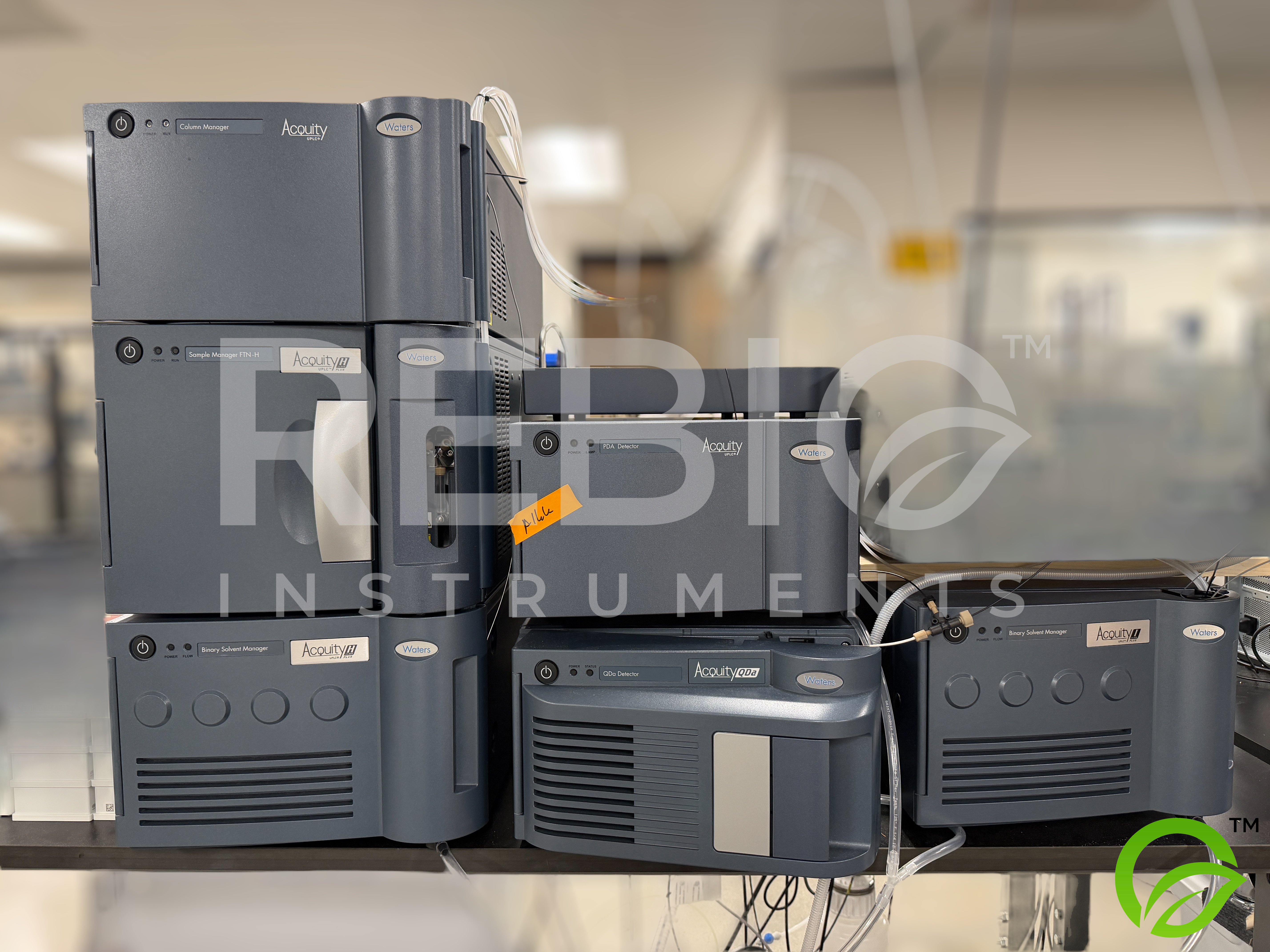 Used Waters AutoPurification System + ACQUITY UPLC H-Class PLUS w/QDa, PDA, FractionLynx, Nitrogen Generators – Complete LC-MS Purification Suite