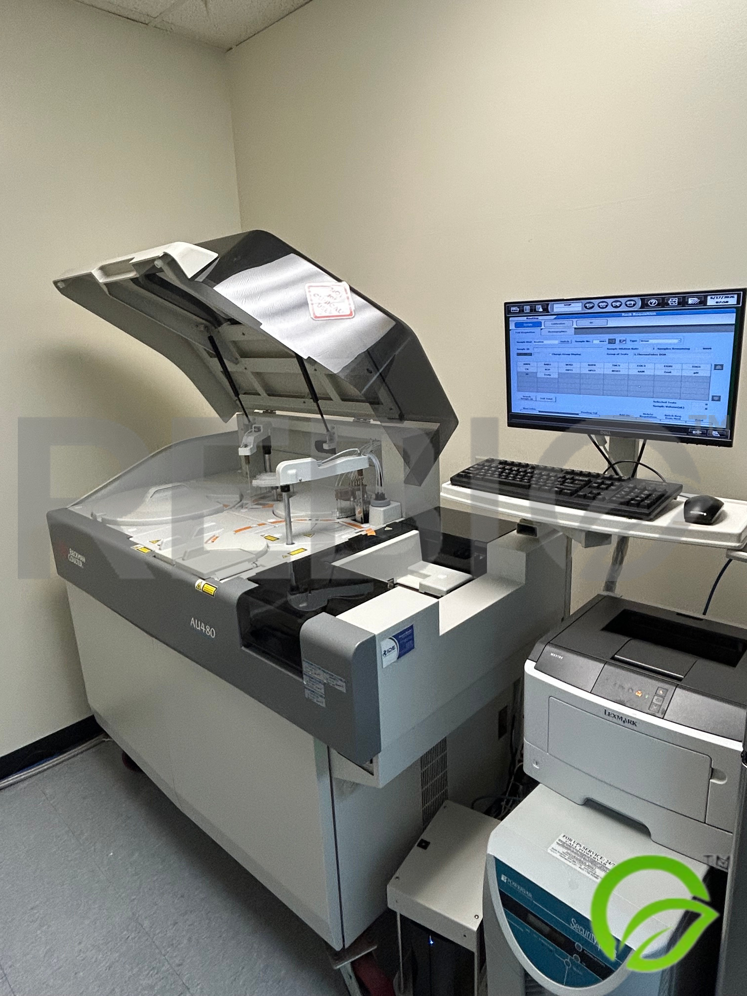 Used Beckman Coulter AU480 Chemistry Analyzer