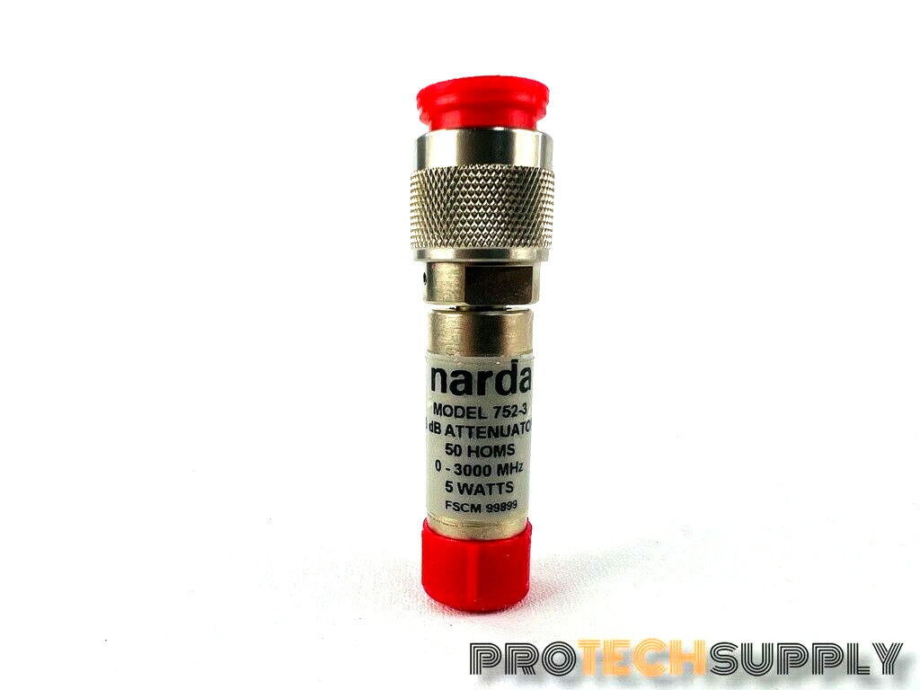 Used Narda 752-3 Attenuator 3dB Type-N Female to Male with WARRANTY