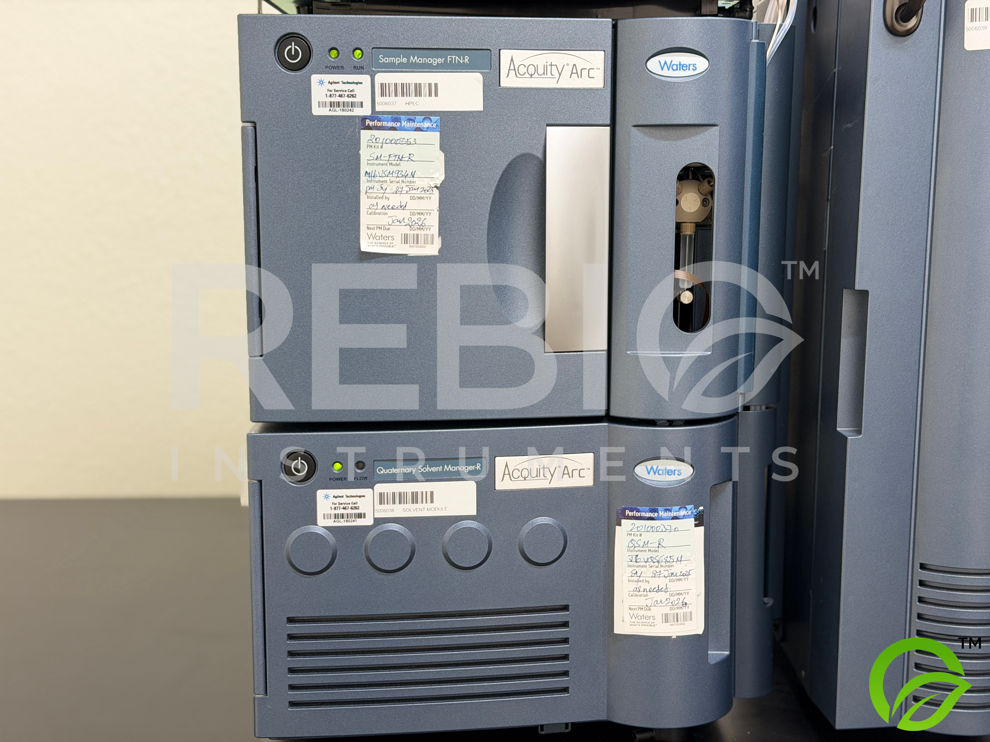 Used Waters ACQUITY Arc System Dual Detection QSM-R Pump + SM-FTN-R Autosampler