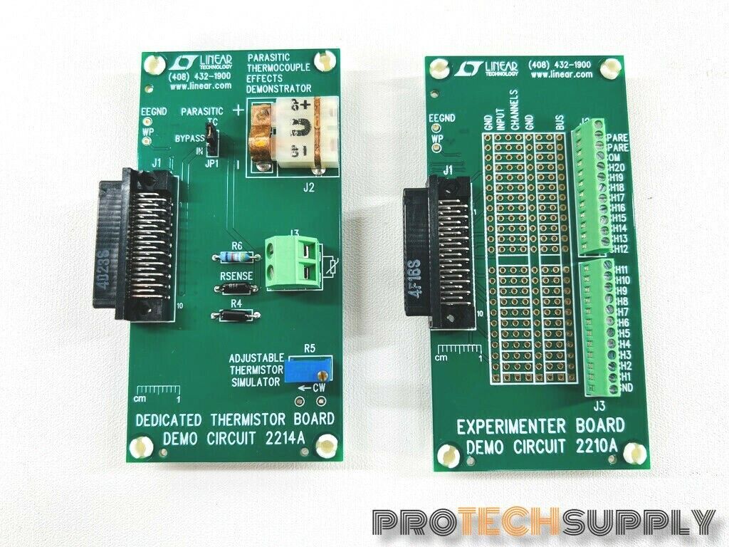 Linear Demo Circuit board 2209A 2214A 2213A 2212A RTD Thermocoupler Thermistor