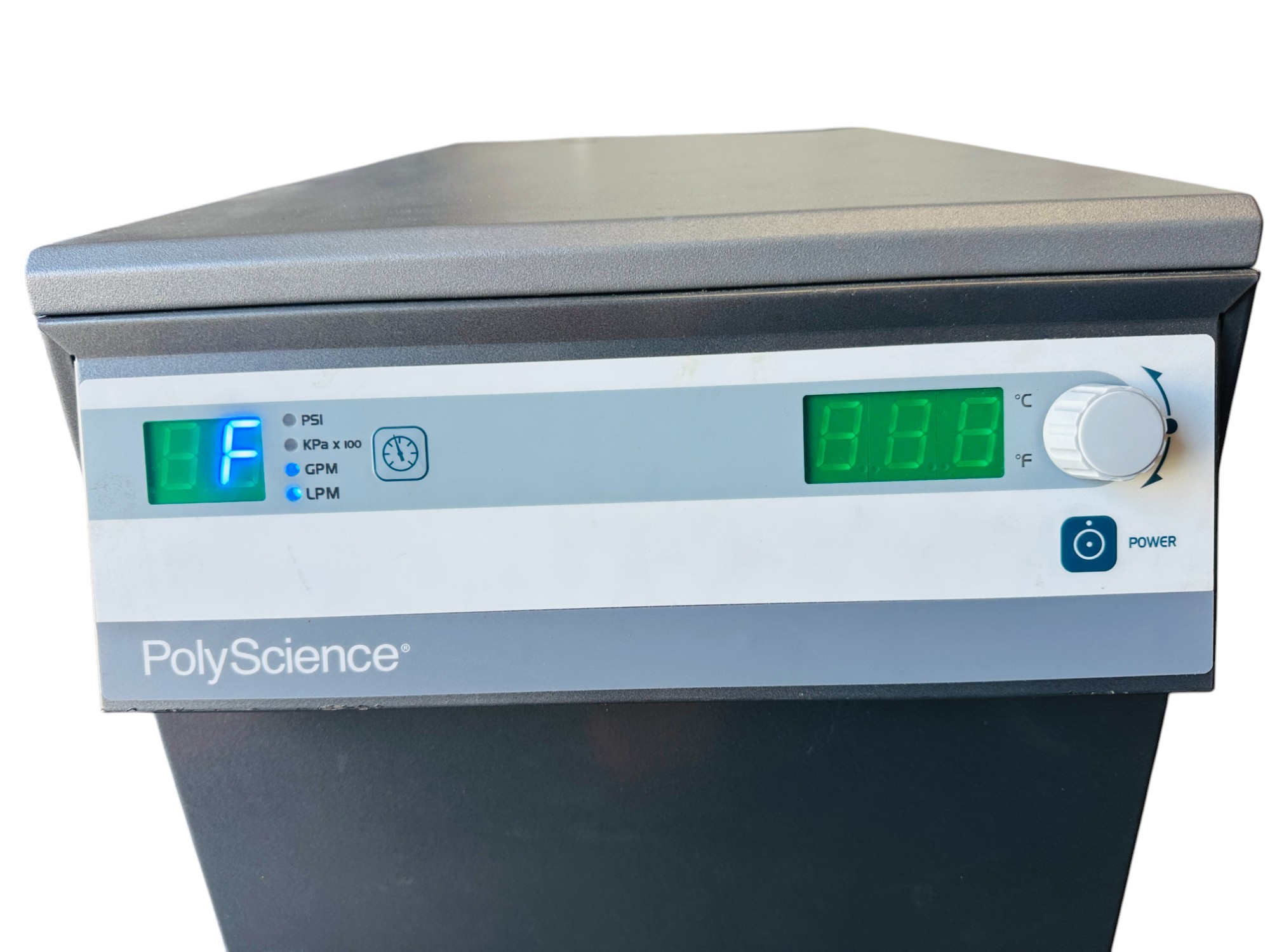 Used PolyScience 1235050 Water-Cooled Recirculating Chiller