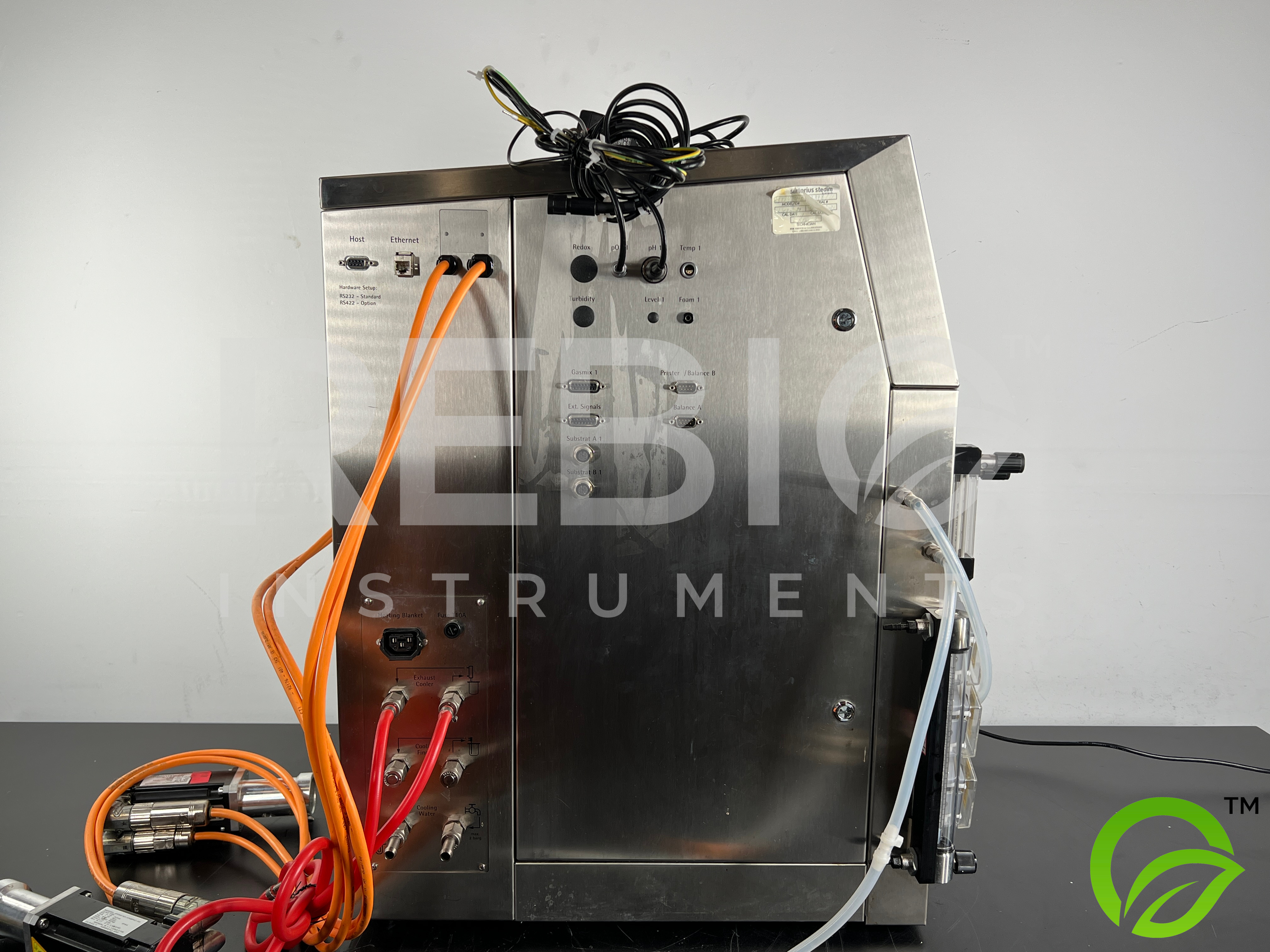 Used Sartorius Biostat B-Plus 8843415 Benchtop Bioreactor with Accessories