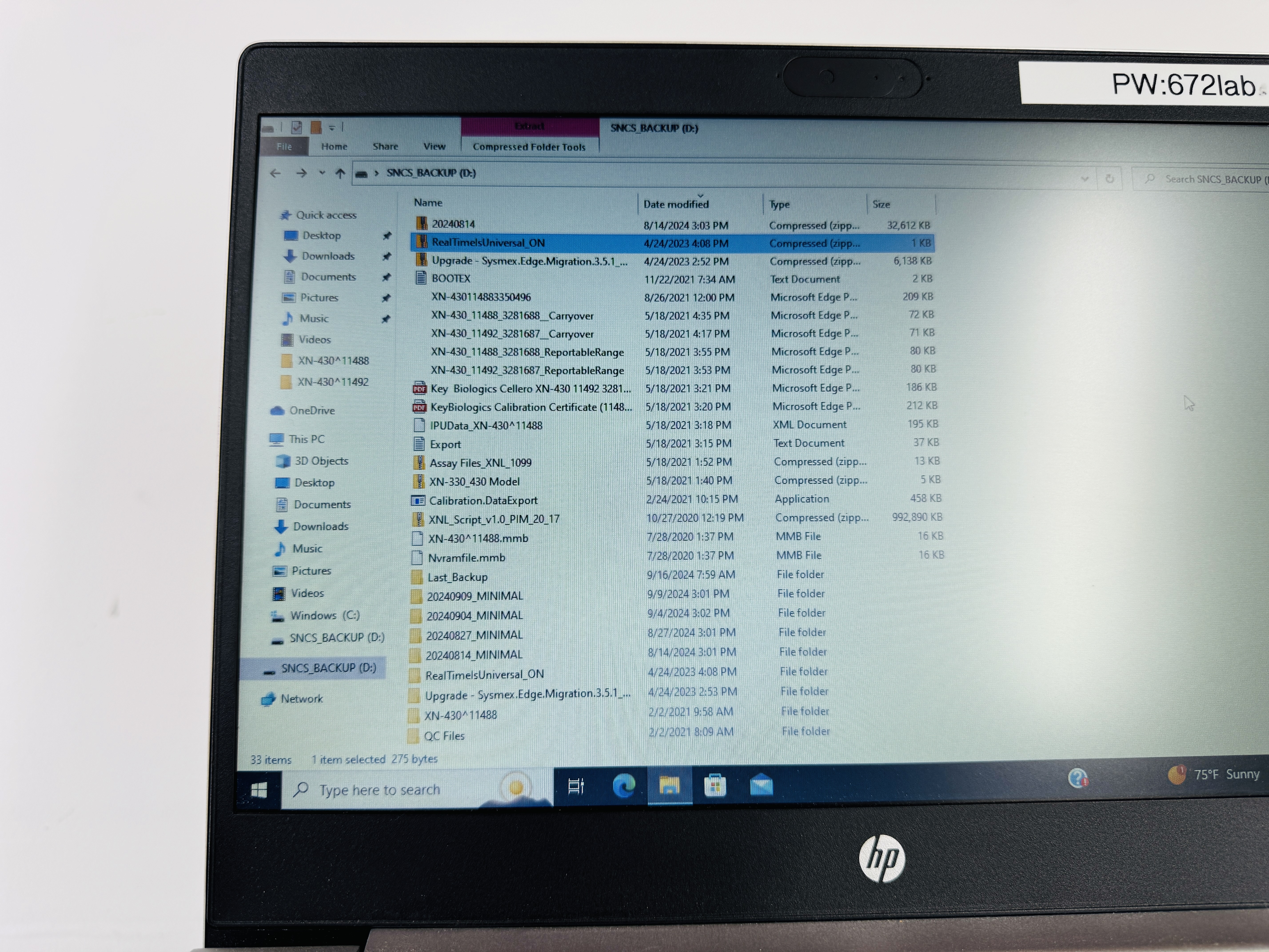 Used Sysmex XN-430 Hematology Analyzer + PowerVar + Sofware