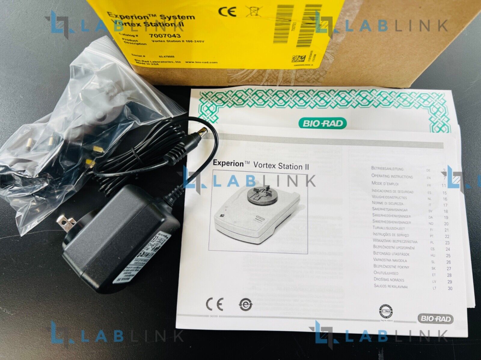 NEW Bio-Rad Experion Vortex Station II 7007043 with WARRANTY